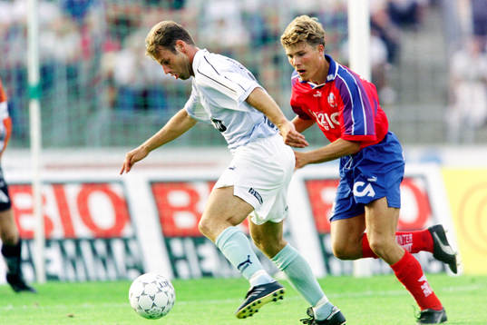 Niklas Gudmundsson, Malmö med helsingborgs Ola Nilsson i