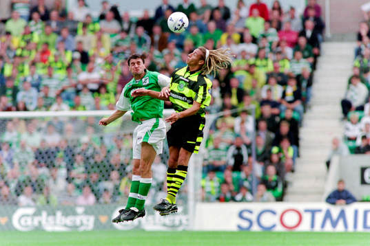 Henrik Larsson, Celtic i en nickduell