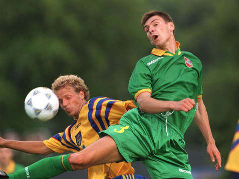 Fotboll U21 Erik Johansson, Sverige (mot Litauen)