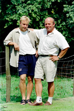 Anders Andersson, Blackburn med sin pappa