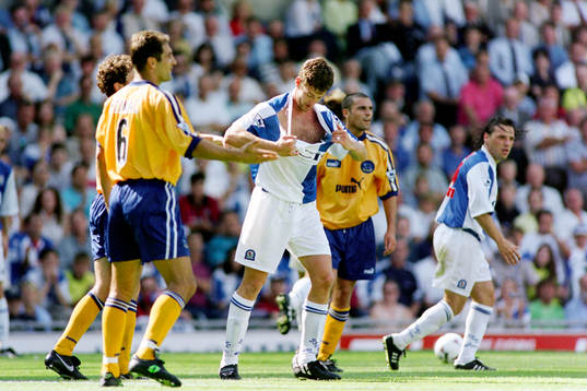 Fotboll, Premiership, Blackburn Rovers - Derby County, 1-0
