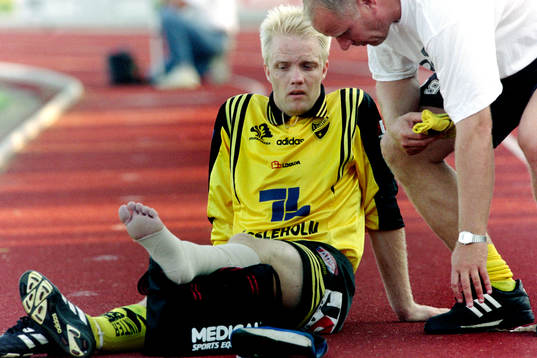 Percy Olsson, Hässleholm skadad