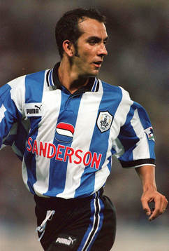 FOTBOLL -- PAOLO DI CANIO,SHEFFIELD WEDNESDAY