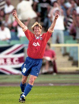 Fotboll, Champions League, IFK Göteborg - Glasgow Rangers,