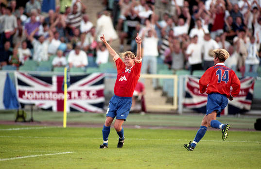 Fotboll, Champions League, IFK Göteborg - Glasgow Rangers,