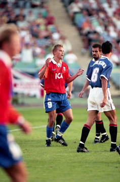Fotboll, Champions League, IFK Göteborg - Glasgow Rangers,