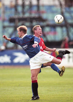 Fotboll, Champions League, IFK Göteborg - Glasgow Rangers,