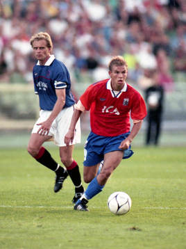 Fotboll, Champions League, IFK Göteborg - Glasgow Rangers,