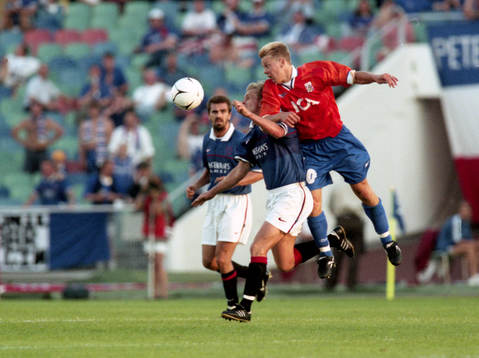 Fotboll, Champions League, IFK Göteborg - Glasgow Rangers,