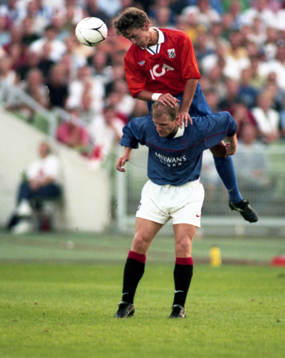 Fotboll, Champions League, IFK Göteborg - Glasgow Rangers,