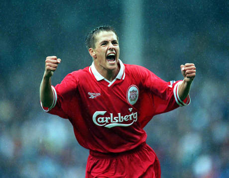 Fotboll -- Michael Owen, Liverpool