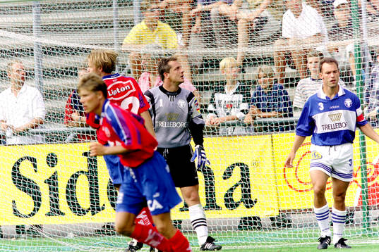 Dragan Drljaca, målvakt i Trelleborg