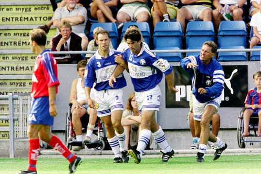 Jörgen Eriksson, Amir Teljigović och Sören Cratz,