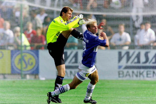 Sven Andersson, målvakt, Helsingborg och Andreas