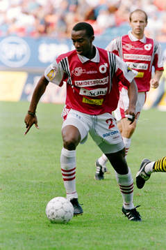 Gbassay Bangura, Degerfors med bollen