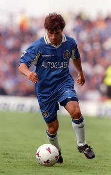 Fotboll -- Gianfranco Zola, Chelsea