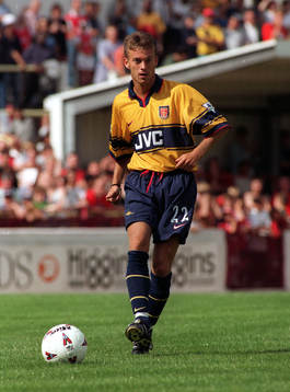 Fotboll -- Ian Selley, Arsenal
