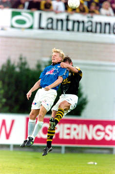 Mats Lilienberg, Halmstad i en nickduell