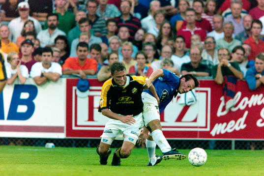 Krister Nordin, AIK och Fredrik Ljungberg, Halmstad i kamp