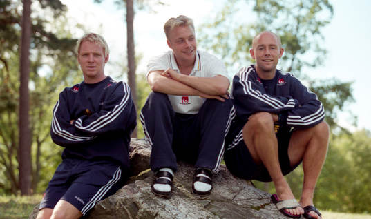Jörgen Pettersson, Anders Andersson och Mattias Thylander