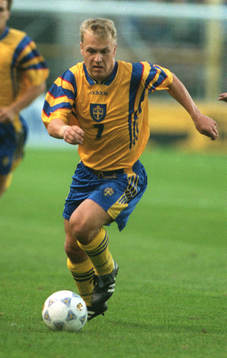 Fotboll Pär Zetterberg, Sverige
