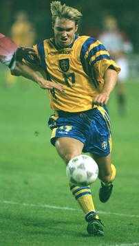 Fotboll Andreas Andersson, Sverige