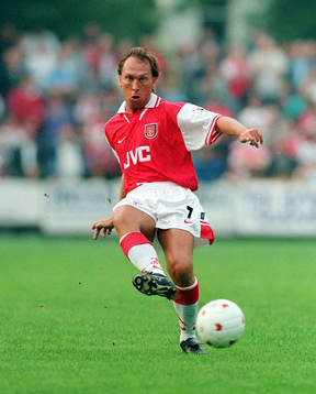 Fotboll -- David Platt, Arsenal