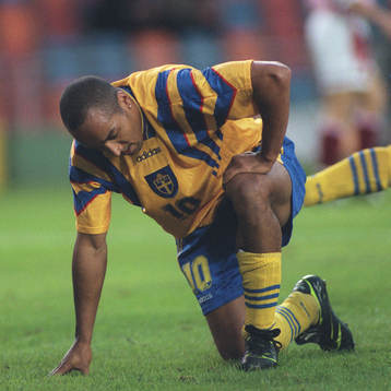 Fotboll Martin Dahlin, Sverige