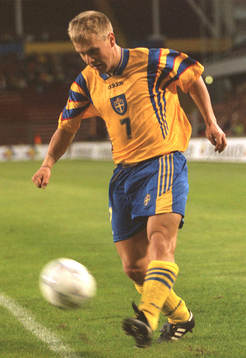 Fotboll Pär Zetterberg, Sverige