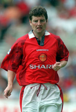 Fotboll -- Denis Irwin (Dennis Irwin), Manchester U