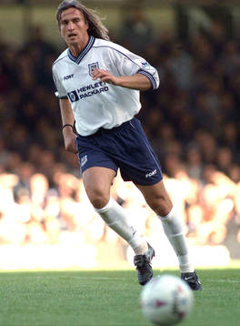 Fotboll -- David Ginola, Tottenham