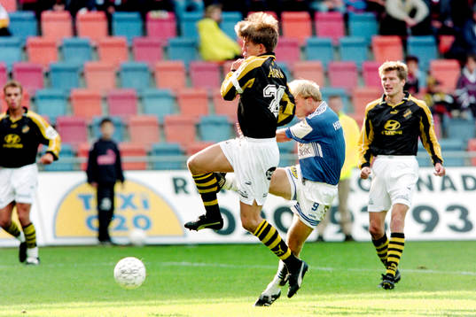 Patrick Englund, AIK och Andreas Hermansson, Trelleborg
