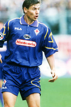 Fotboll Andrej Kanchelskis (Andrej Kantjelskis), Fiorentina