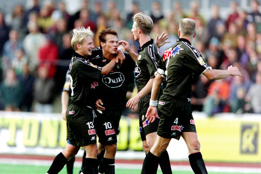 Fredrik Andersson, Fredrik Ljungberg, Jesper Mattsson och