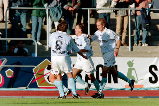 Hans Mattisson, Yksel Osmanovski och Niclas Kindvall,