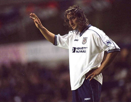 Fotboll -- David Ginola, Tottenham