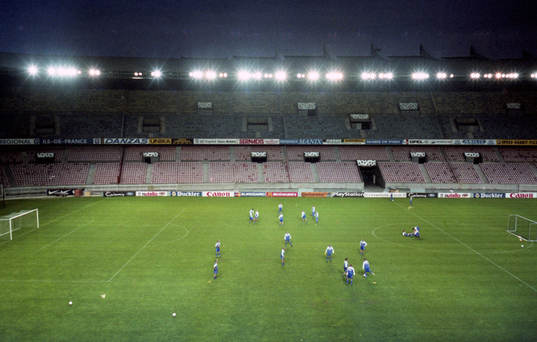 970917 Fotboll, Champions League, Paris Saint-Germain - IFK