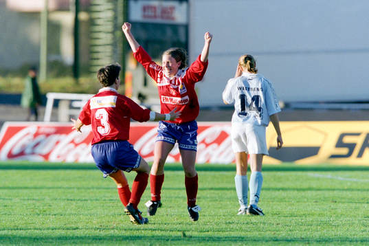 Camilla Andersson och Hanna Ljungberg, Sunnanå jublar