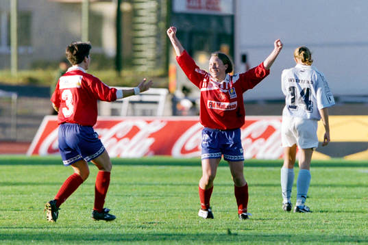 Camilla Andersson och Hanna Ljungberg, Sunnanå jublar