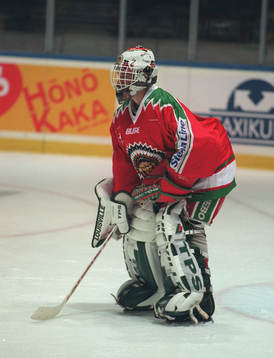 Ishockey Mikael Sandberg, målvakt Västra Frölunda