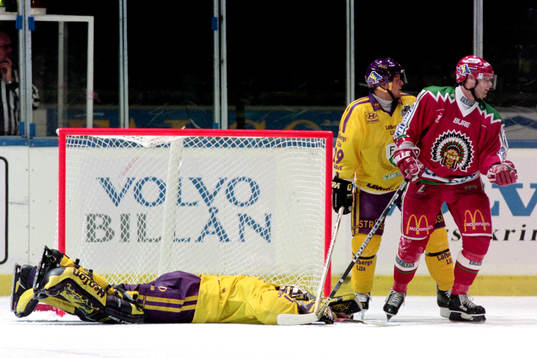 Boris Rousson, målvakt i Färjestad