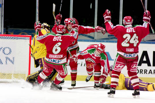 Jubel i Frölunda