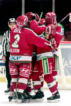 Jubel i Frölunda