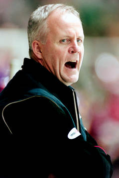 Gunnar Johansson, tränare i Färjestad