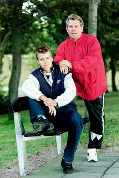Pontus Farnerud, Landskrona med sin pappa Hans