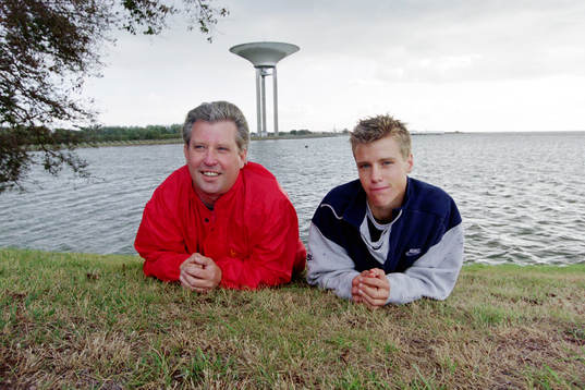 Pontus Farnerud, Landskrona med sin pappa Hans