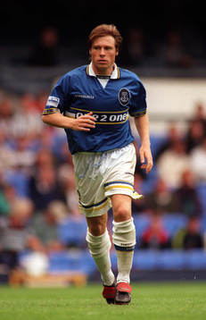 Fotboll -- Nick Barmby, Everton
