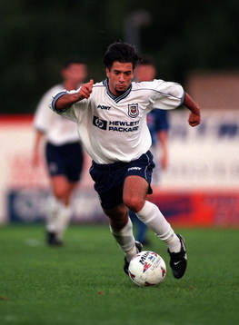 Fotboll -- Jose Dominguez, Tottenham