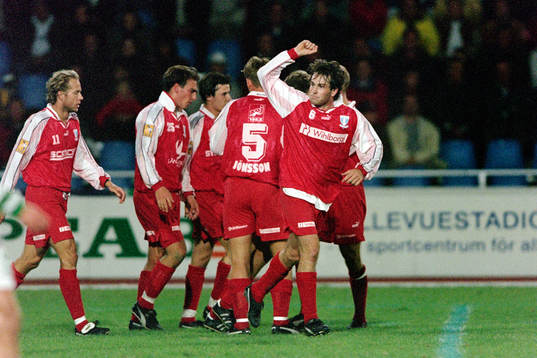 Hans Mattisson och Malmö jublar
