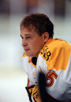 Ishockey Jarmo Myllys, målvakt Luleå